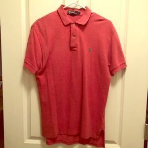 Ralph Lauren - Salmon Polo (Size Small)